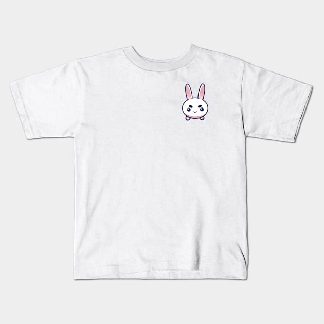 Bunny Buns Kids T-Shirt by LabRat